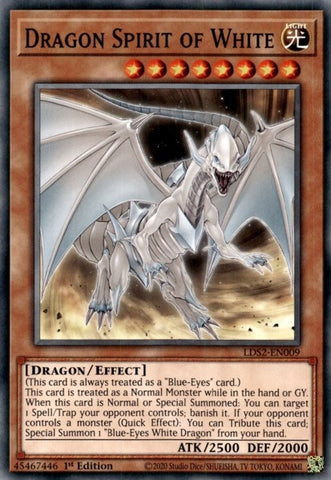 Dragon Spirit of White (LDS2-EN009) [LDS2]