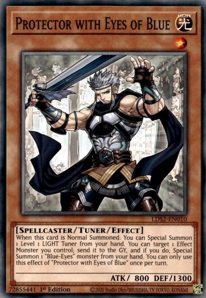 Protector with Eyes of Blue (LDS2-EN010) [LDS2]