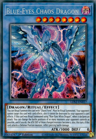 Blue Eyes Chaos Dragon (LDS2-EN017) [LDS2]
