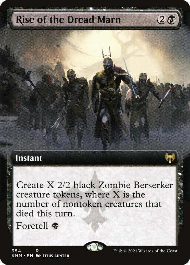 Rise of the Dread Marn Extended Art (354) [KHM]