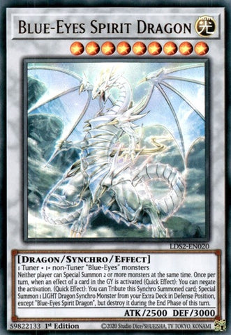 Blue Eyes Spirit Dragon (LDS2-EN020) [LDS2]