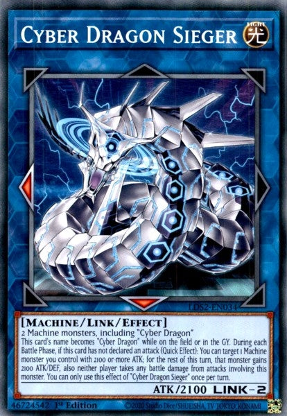 Cyber Dragon Sieger (LDS2-EN034) [LDS2]
