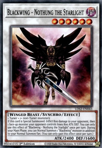 Blackwing Nothung the Starlight (LDS2-EN043) [LDS2]