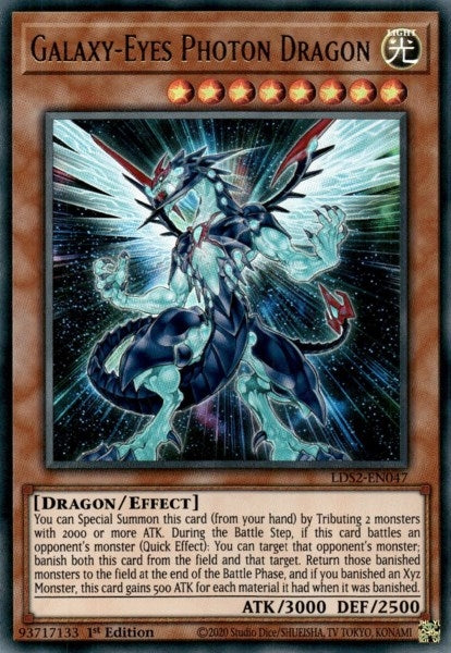 Galaxy Eyes Photon Dragon (LDS2-EN047) [LDS2]