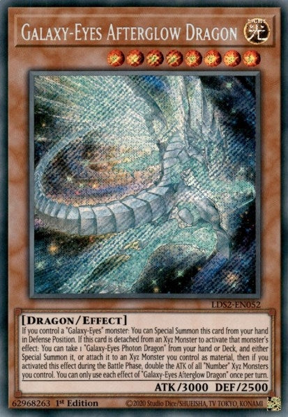 Galaxy Eyes Afterglow Dragon (LDS2-EN052) [LDS2]