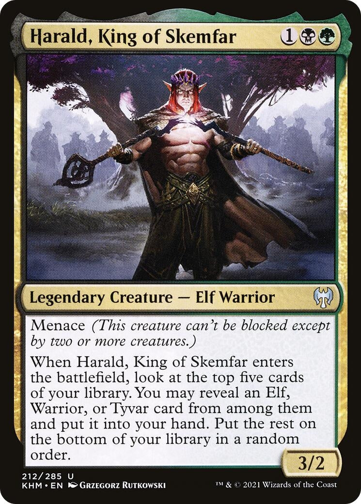 Harald, King of Skemfar [Kaldheim]