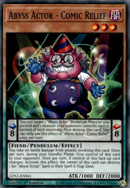 Abyss Actor Comic Relief (LDS2-EN061) [LDS2]