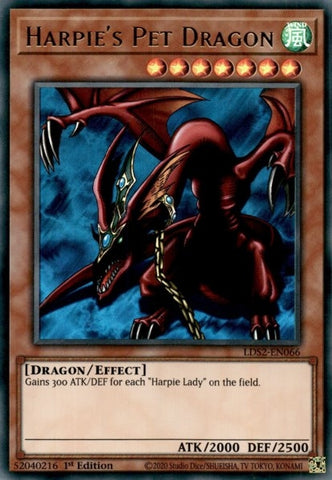 Harpies Pet Dragon (LDS2-EN066) [LDS2]
