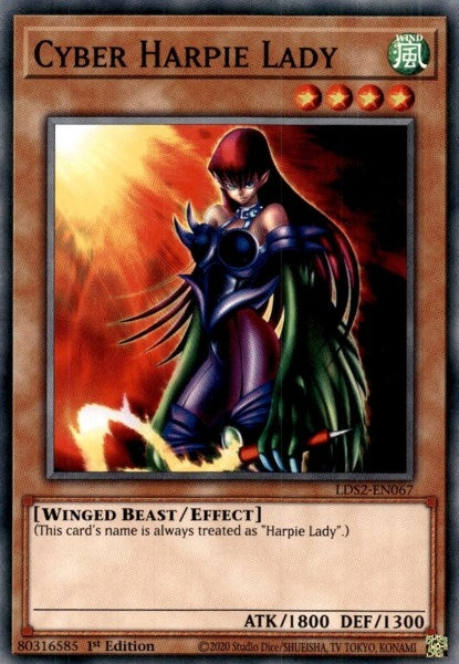 Cyber Harpie Lady (LDS2-EN067) [LDS2]