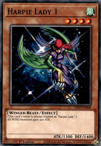 Harpie Lady 1 (LDS2-EN068) [LDS2]