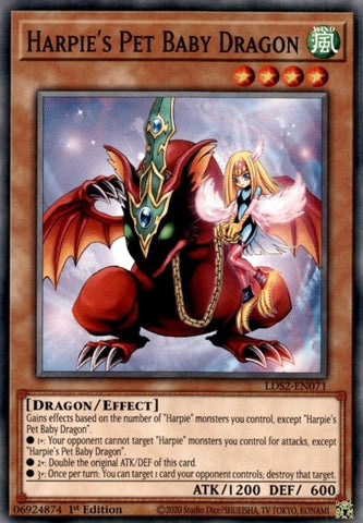 Harpies Pet Baby Dragon (LDS2-EN071) [LDS2]