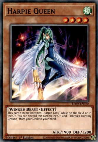 Harpie Queen (LDS2-EN072) [LDS2]