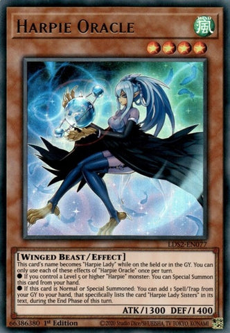 Harpie Oracle (LDS2-EN077) [LDS2]