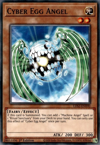 Cyber Egg Angel (LDS2-EN090) [LDS2]