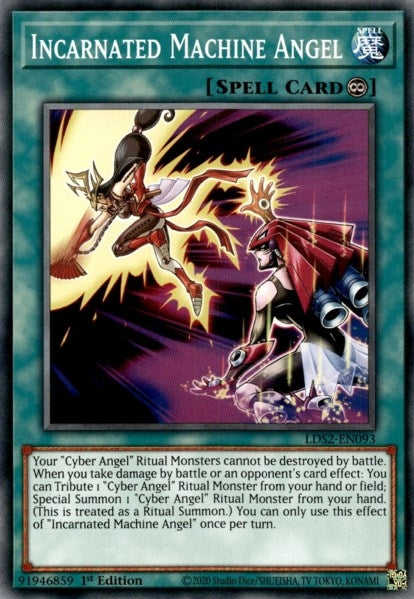 Incarnated Machine Angel (LDS2-EN093) [LDS2]