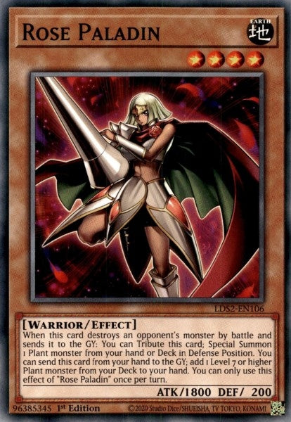 Rose Paladin (LDS2-EN106) [LDS2]