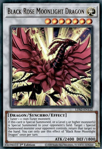 Black Rose Moonlight Dragon (LDS2-EN112) [LDS2]
