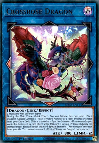 Crossrose Dragon (LDS2-EN114) [LDS2]