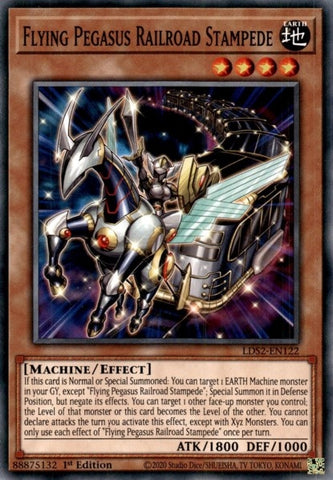 Flying Pegasus Railroad Stampede (LDS2-EN122) [LDS2]