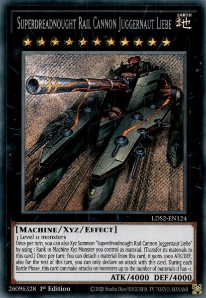 Superdreadnought Rail Cannon Juggernaut Liebe (LDS2-EN124) [LDS2]