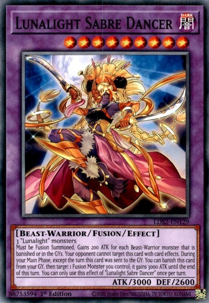 Lunalight Sabre Dancer (LDS2-EN129) [LDS2]