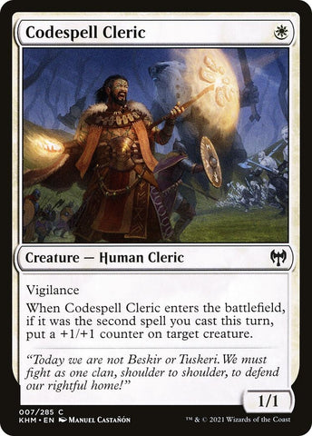 Codespell Cleric [Kaldheim]
