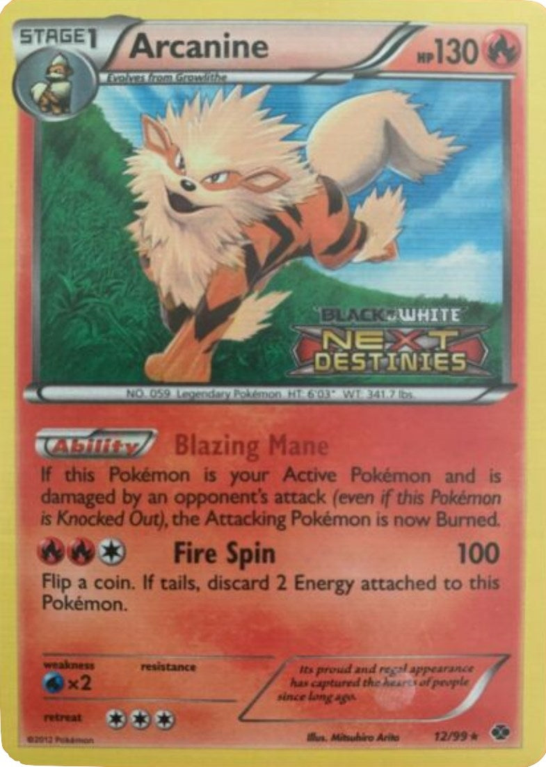 Arcanine 12 99 Prerelease (12/99) [PR]