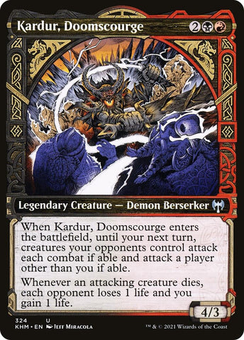 Kardur, Doomscourge (Showcase) [Kaldheim]