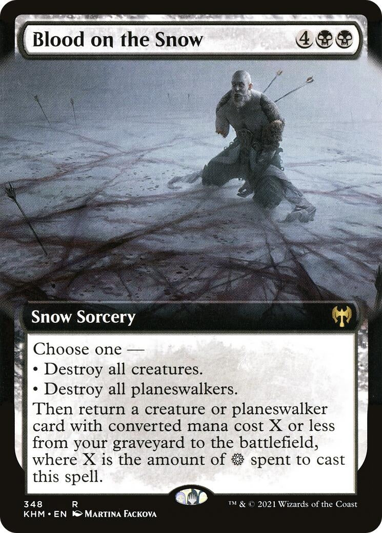Blood on the Snow Extended Art (348) [KHM]