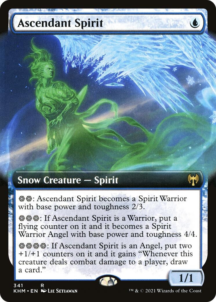 Ascendant Spirit Extended Art (341) [KHM]