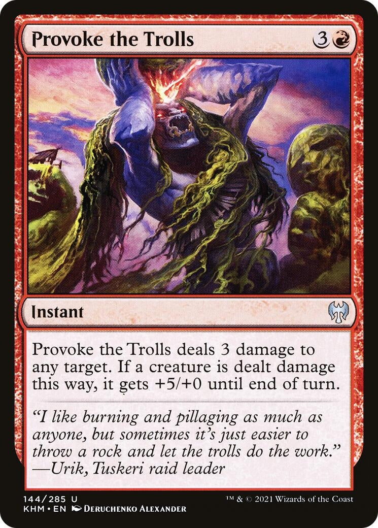 Provoke the Trolls [Kaldheim]