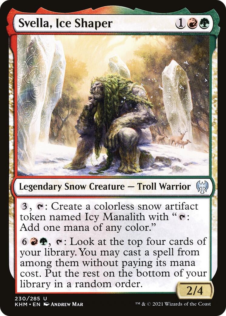 Svella, Ice Shaper [Kaldheim]