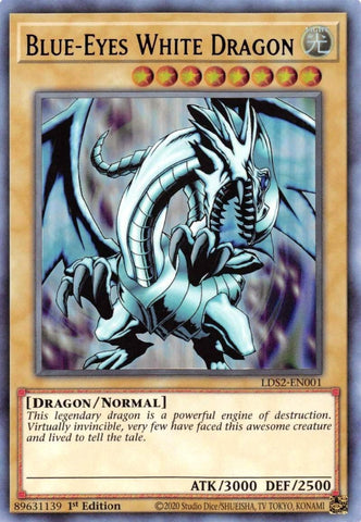 Blue Eyes White Dragon Purple (LDS2-EN001) [LDS2]