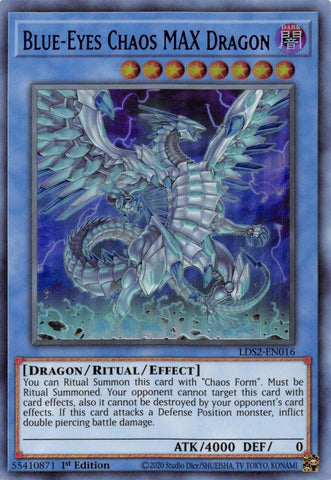 Blue Eyes Chaos MAX Dragon Purple (LDS2-EN016) [LDS2]