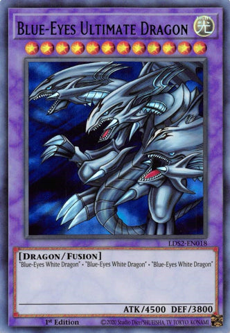 Blue Eyes Ultimate Dragon Purple (LDS2-EN018) [LDS2]