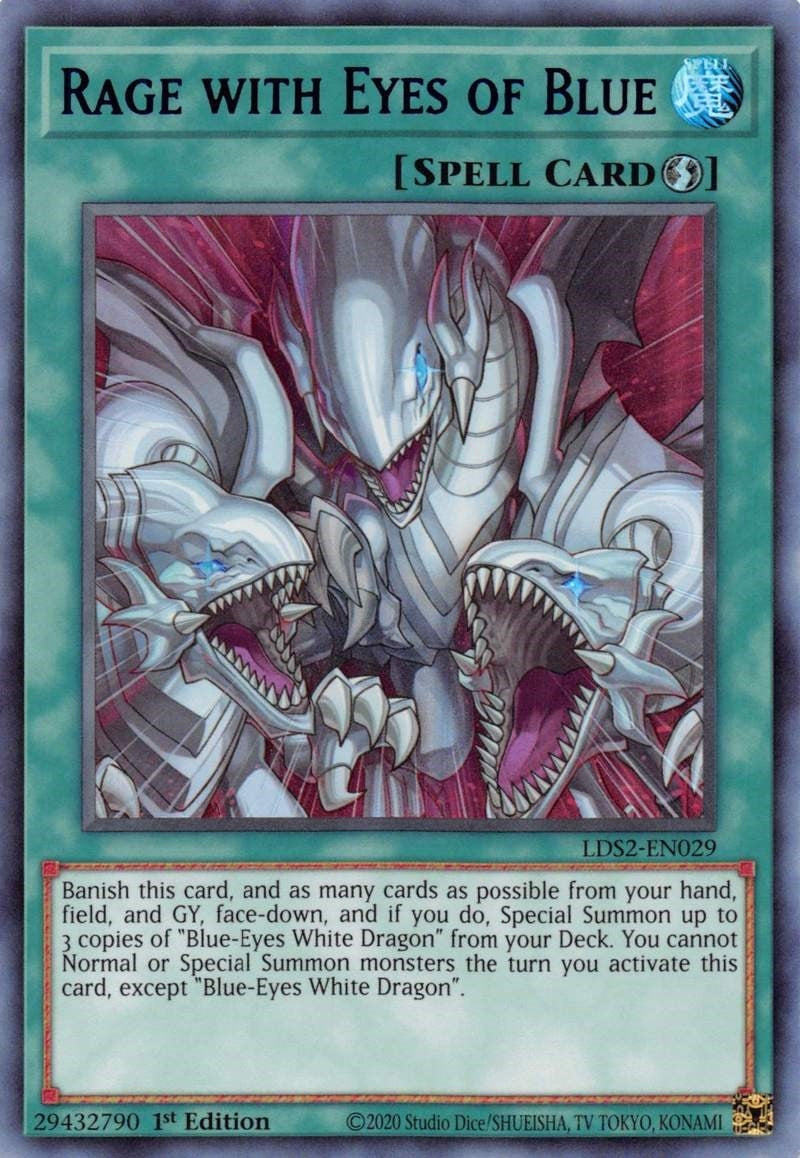 Rage with Eyes of Blue Blue (LDS2-EN029) [LDS2]