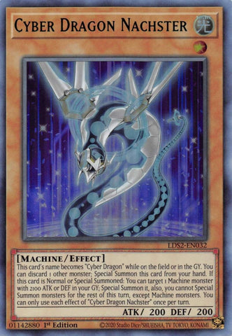 Cyber Dragon Nachster Green (LDS2-EN032) [LDS2]