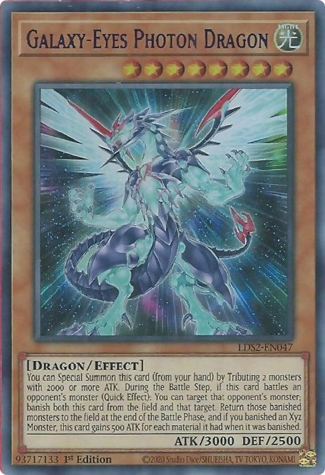 Galaxy Eyes Photon Dragon Purple (LDS2-EN047) [LDS2]