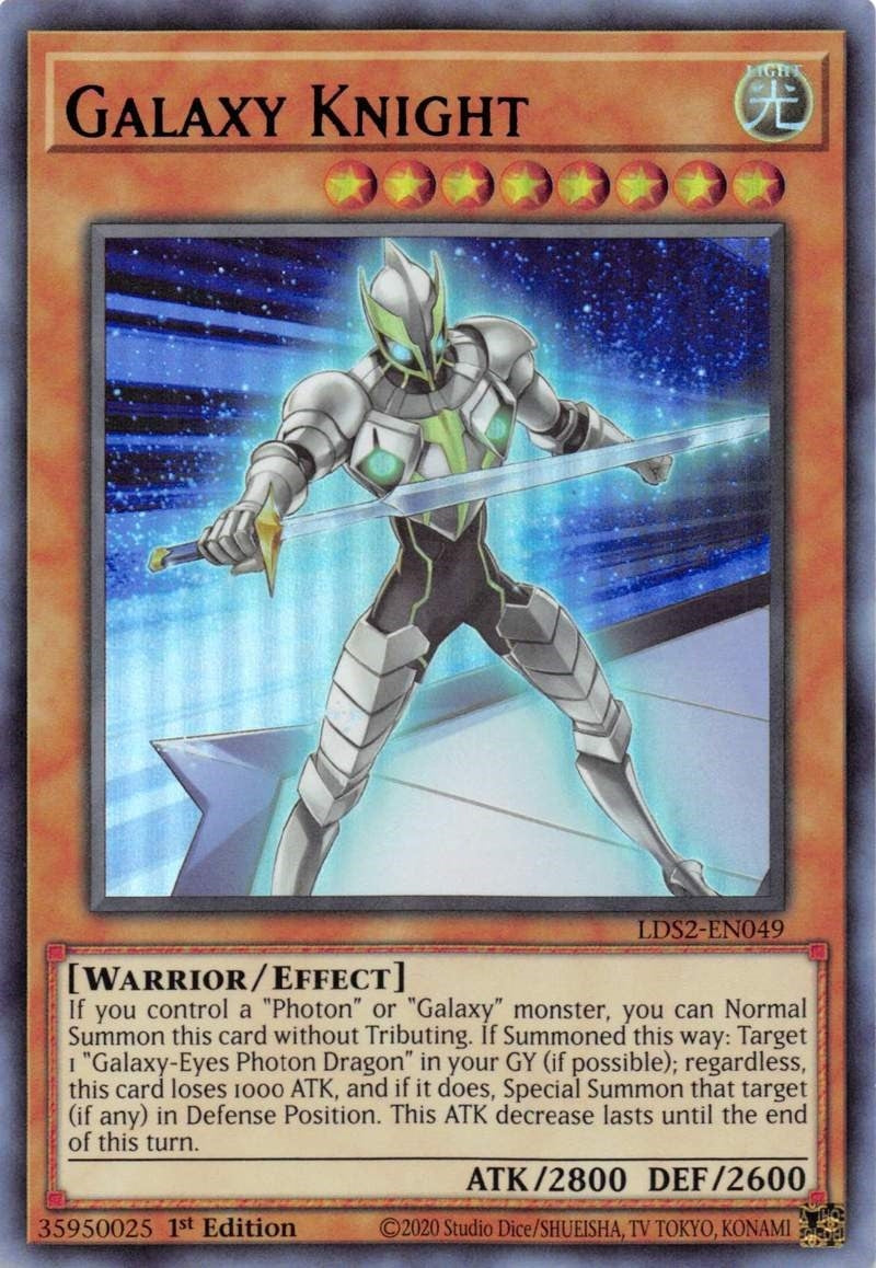 Galaxy Knight Purple (LDS2-EN049) [LDS2]