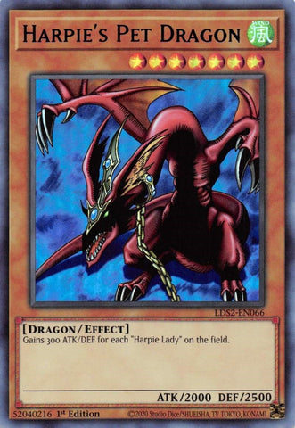 Harpies Pet Dragon Blue (LDS2-EN066) [LDS2]