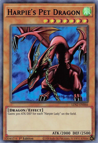 Harpies Pet Dragon Purple (LDS2-EN066) [LDS2]