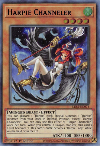 Harpie Channeler Blue (LDS2-EN073) [LDS2]