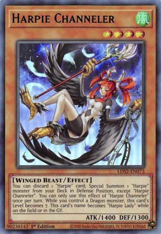 Harpie Channeler Green (LDS2-EN073) [LDS2]