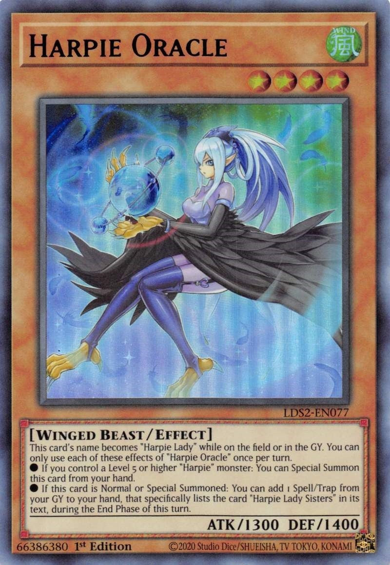 Harpie Oracle Purple (LDS2-EN077) [LDS2]