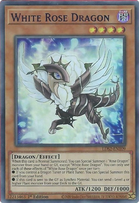 White Rose Dragon Purple (LDS2-EN109) [LDS2]