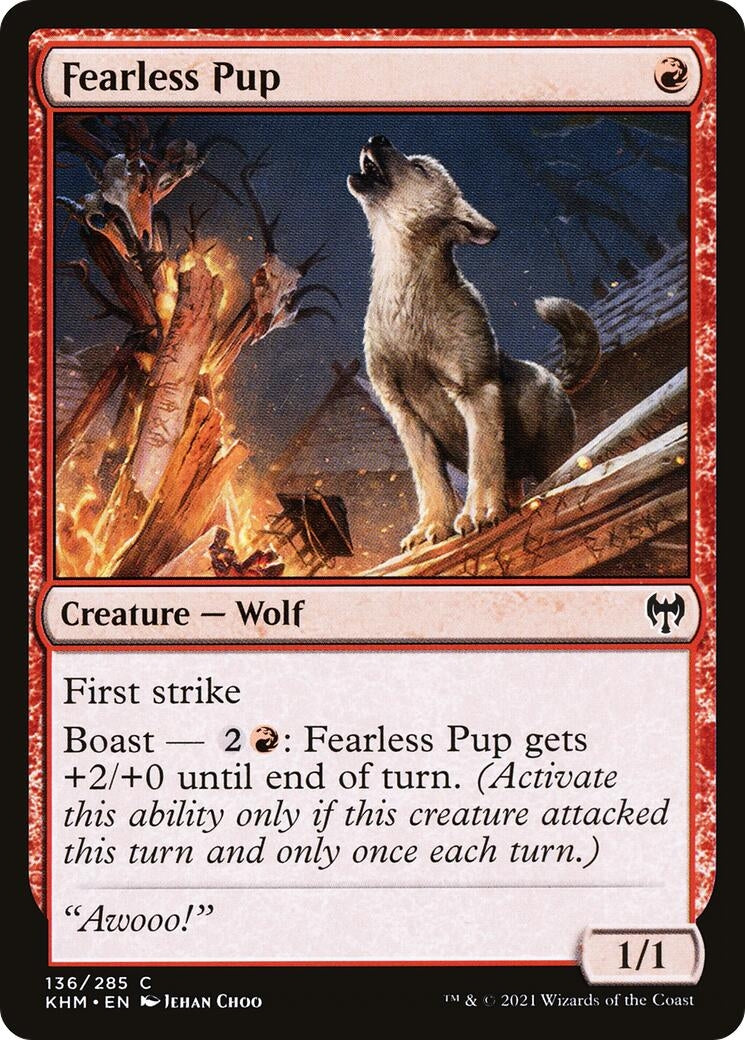 Fearless Pup [Kaldheim]