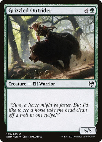 Grizzled Outrider [Kaldheim]