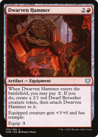Dwarven Hammer [Kaldheim]