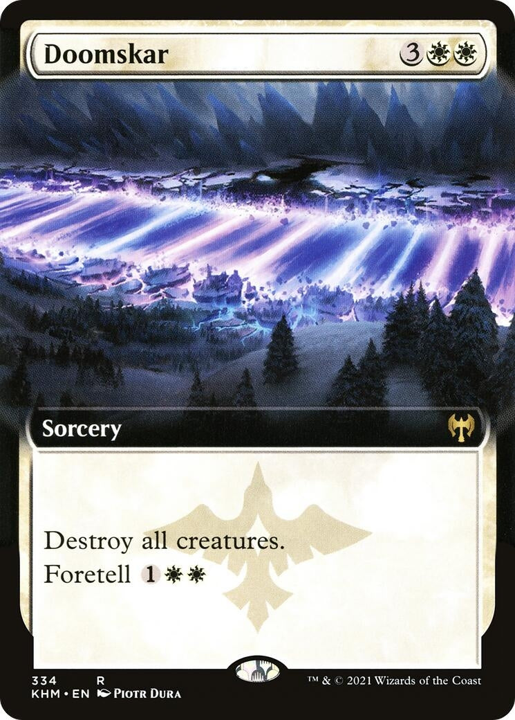 Doomskar Extended Art (334) [KHM]