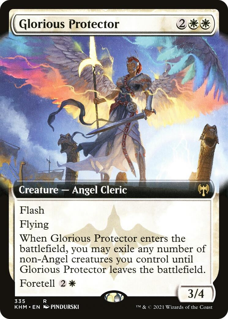 Glorious Protector (Extended Art) [Kaldheim]
